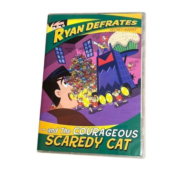RYAN DEFRATES - And The Courageous Scaredy Cat DVD - Picture 1 of 4
